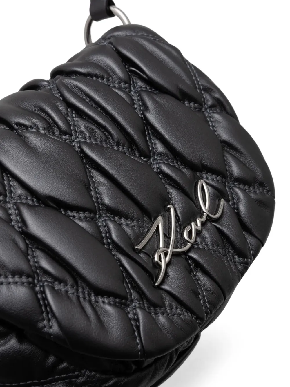 Karl Lagerfeld K Signature Kuilt tas Zwart