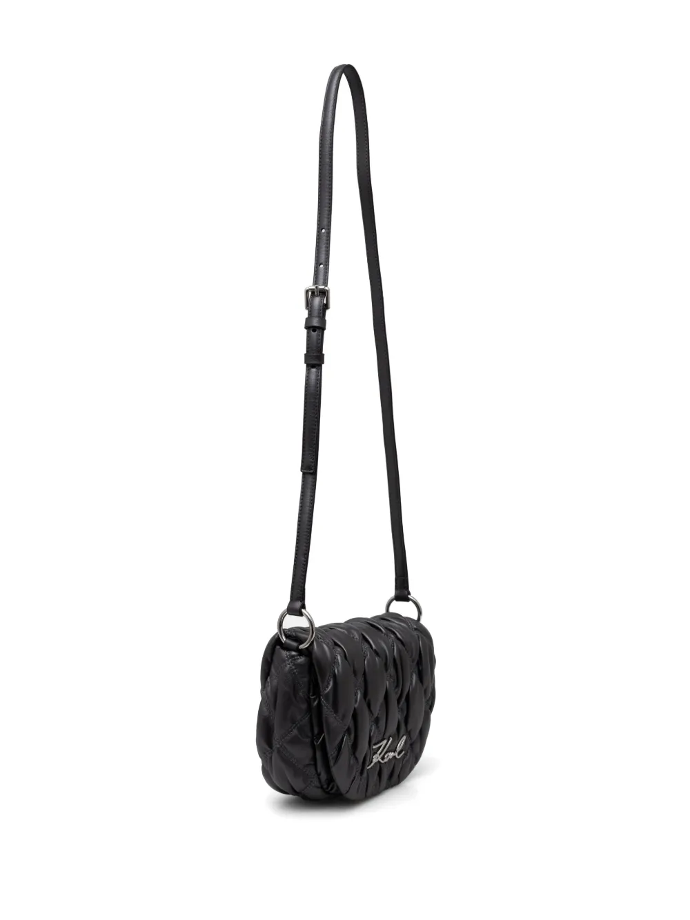 Karl Lagerfeld K/Signature Kuilt bag - Zwart