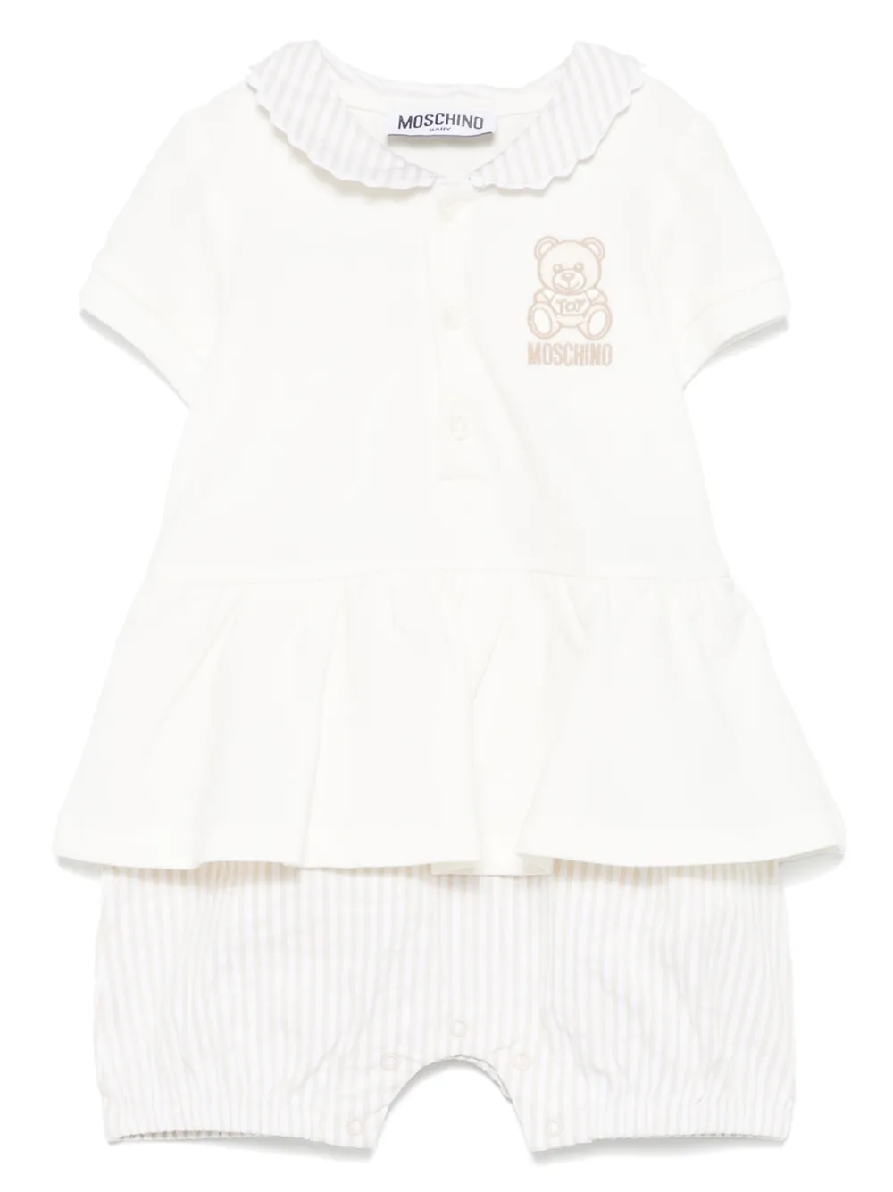 MOSCHINO TEDDY BEAR-MOTIF ROMPER