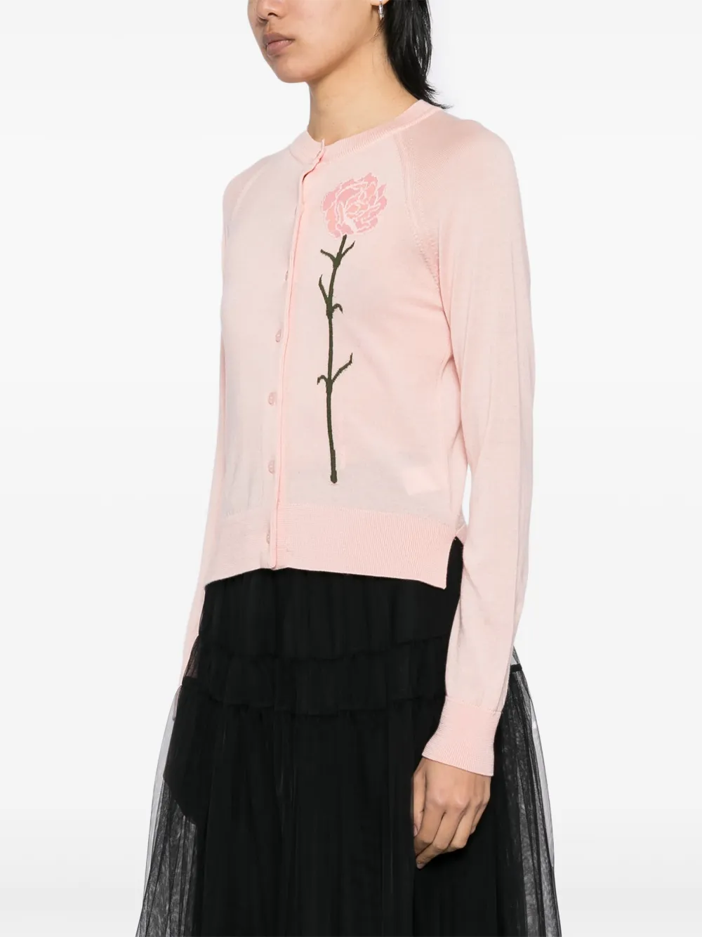 SIMONE ROCHA CARNATION CARDIGAN