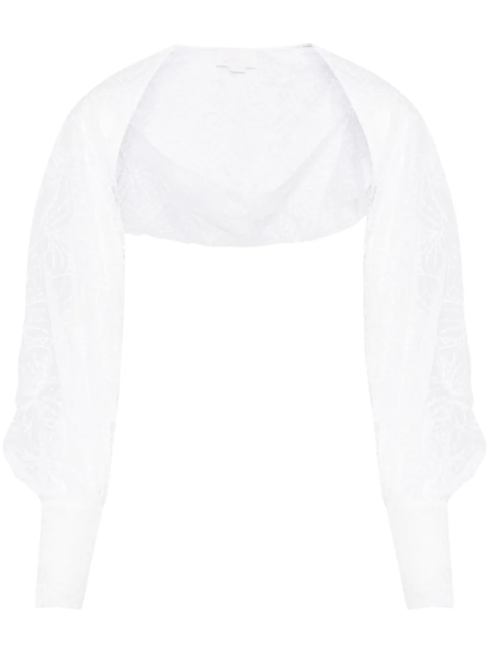 GENNY FLORAL-EMBROIDERED JACKET 