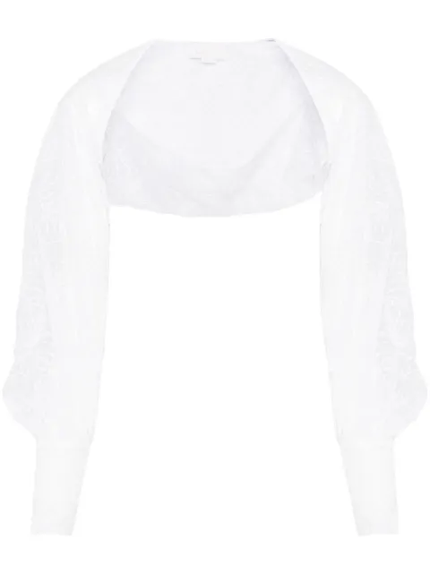 Genny floral-embroidered jacket 