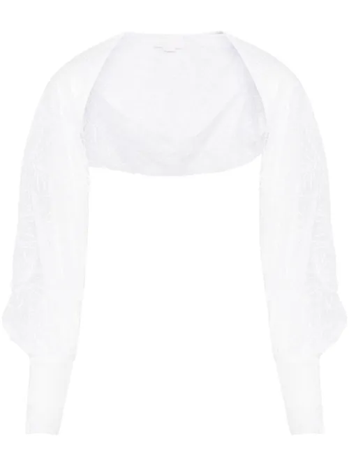 Veste à fleurs brodées - Genny - Modalova