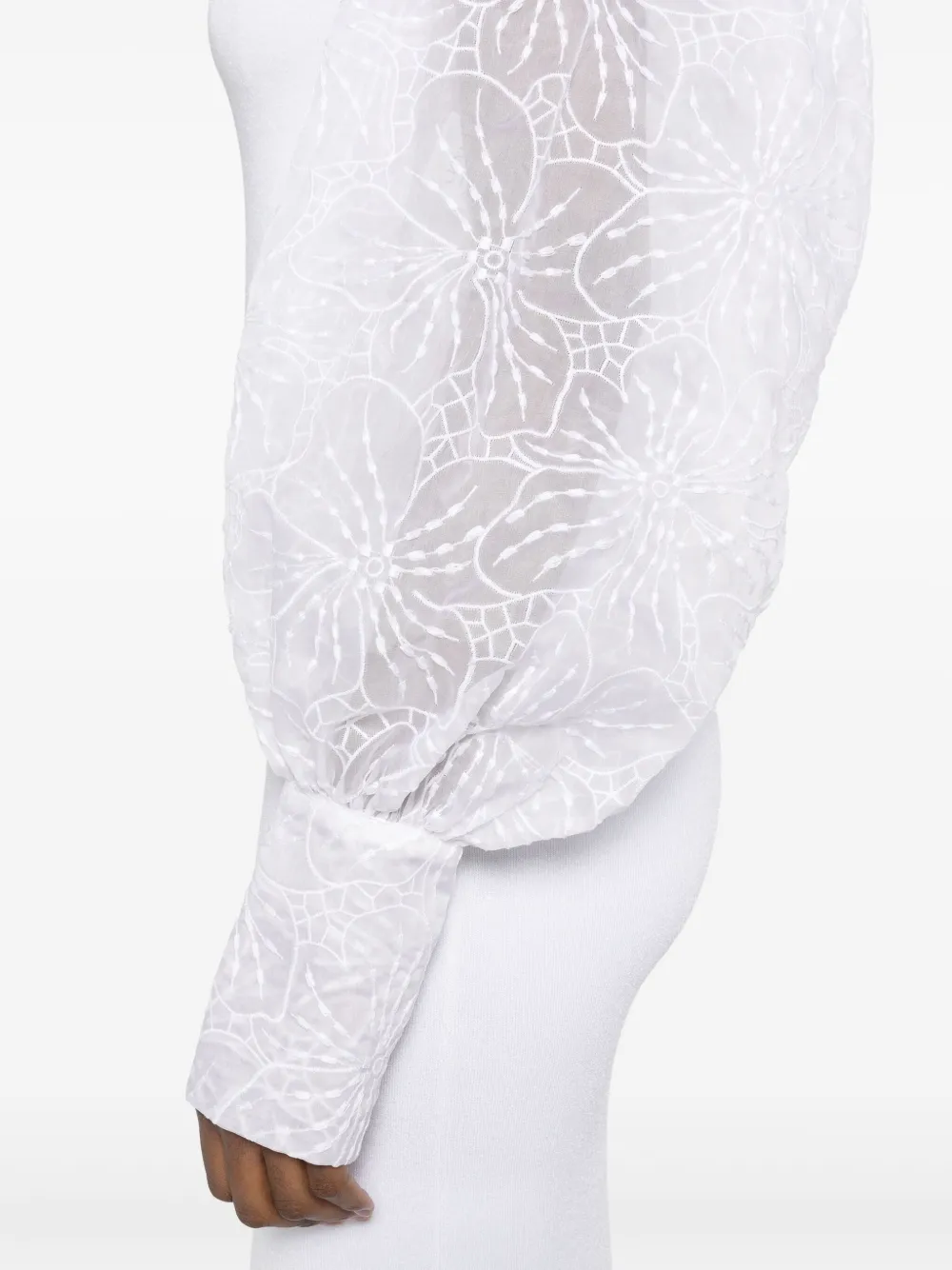 GENNY FLORAL-EMBROIDERED JACKET 