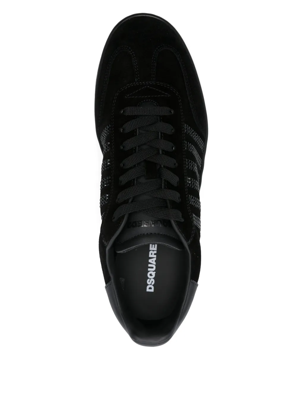 DSQUARED2 crystal-embellished sneakers Black