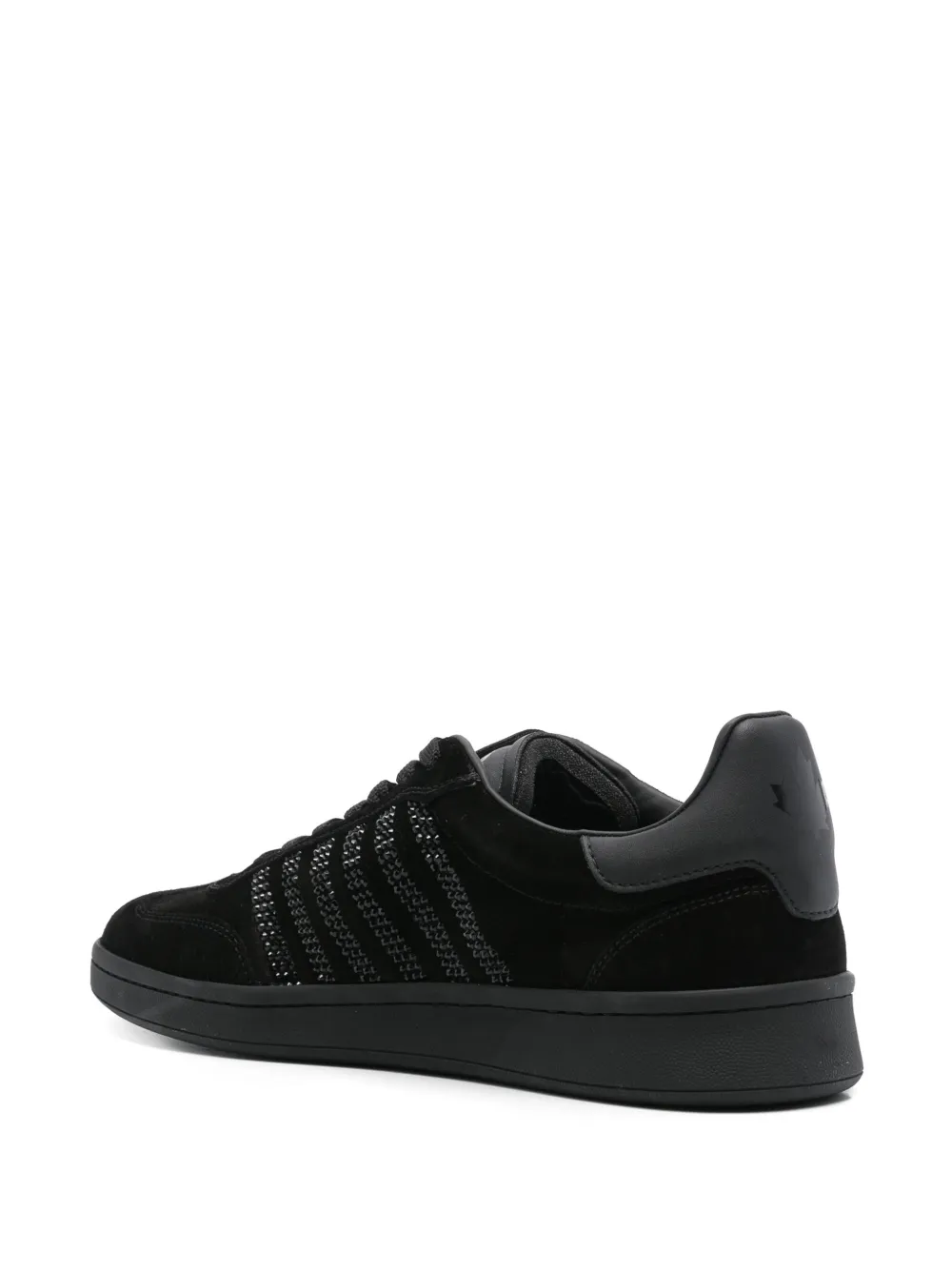 DSQUARED2 crystal-embellished sneakers Black