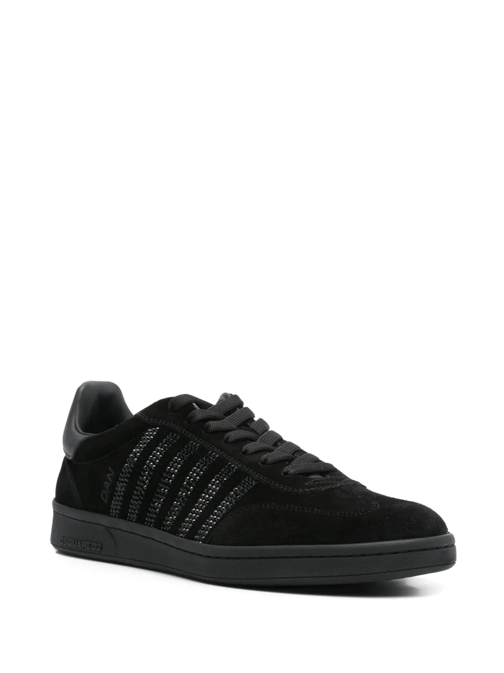 DSQUARED2 crystal-embellished sneakers Black