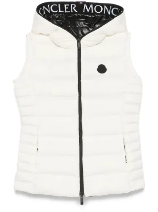Moncler Aliterse ダウンベスト | ホワイト | FARFETCH JP