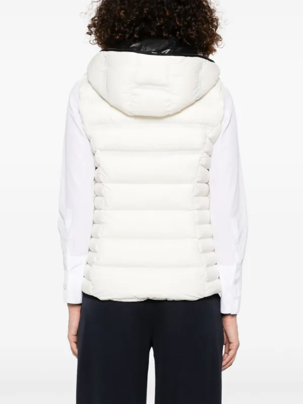 Moncler Aliterse ダウンベスト | ホワイト | FARFETCH JP