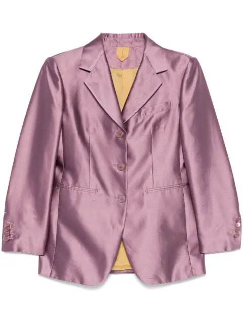 Max Mara metallic-effect blazer
