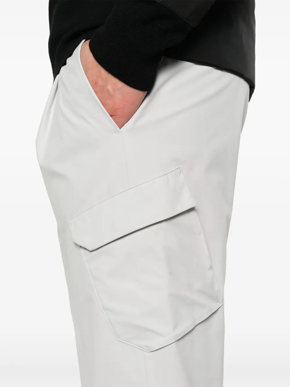 Herno Technische cargo broek Grijs