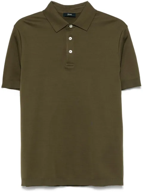 Herno knitted polo shirt