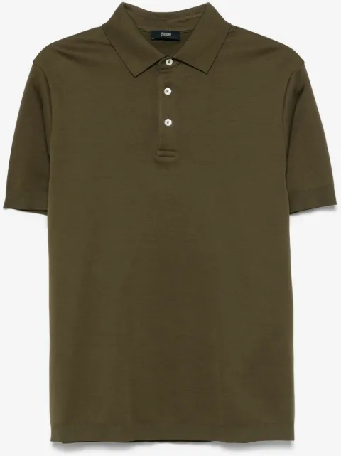 Herno knitted polo shirt