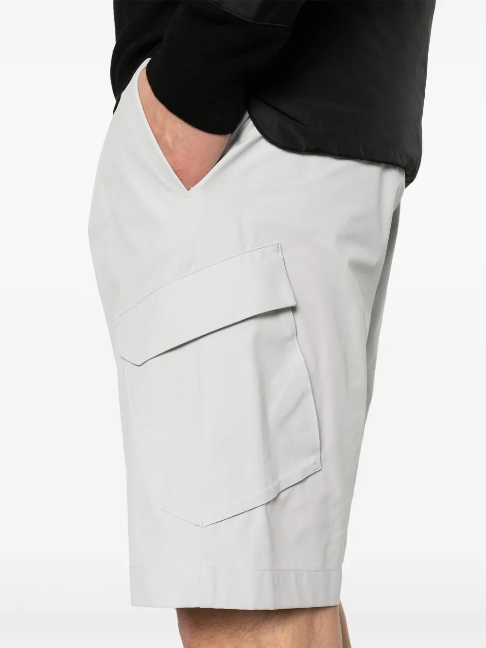 Herno Cargo shorts Grijs