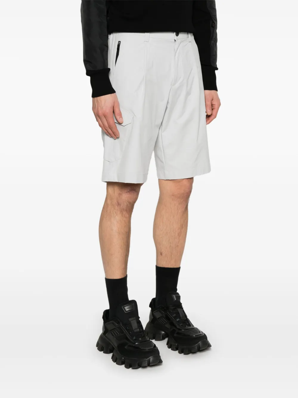Herno Cargo shorts Grijs
