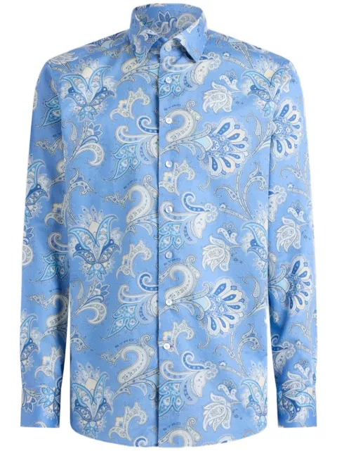 ETRO Maxi Flower Paisley shirt