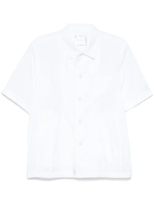 Sacai chemise en coton - Blanc - sacai - Modalova