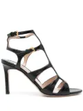 TOM FORD 95mm croc-embossed sandals - Black