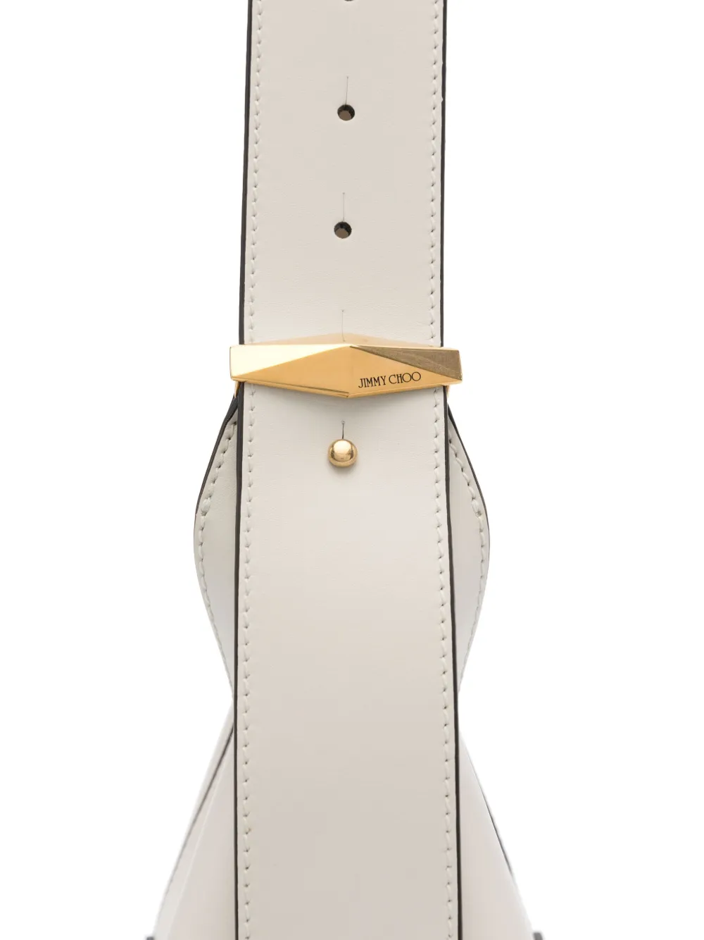 Jimmy Choo Diamond S kleine tas Wit