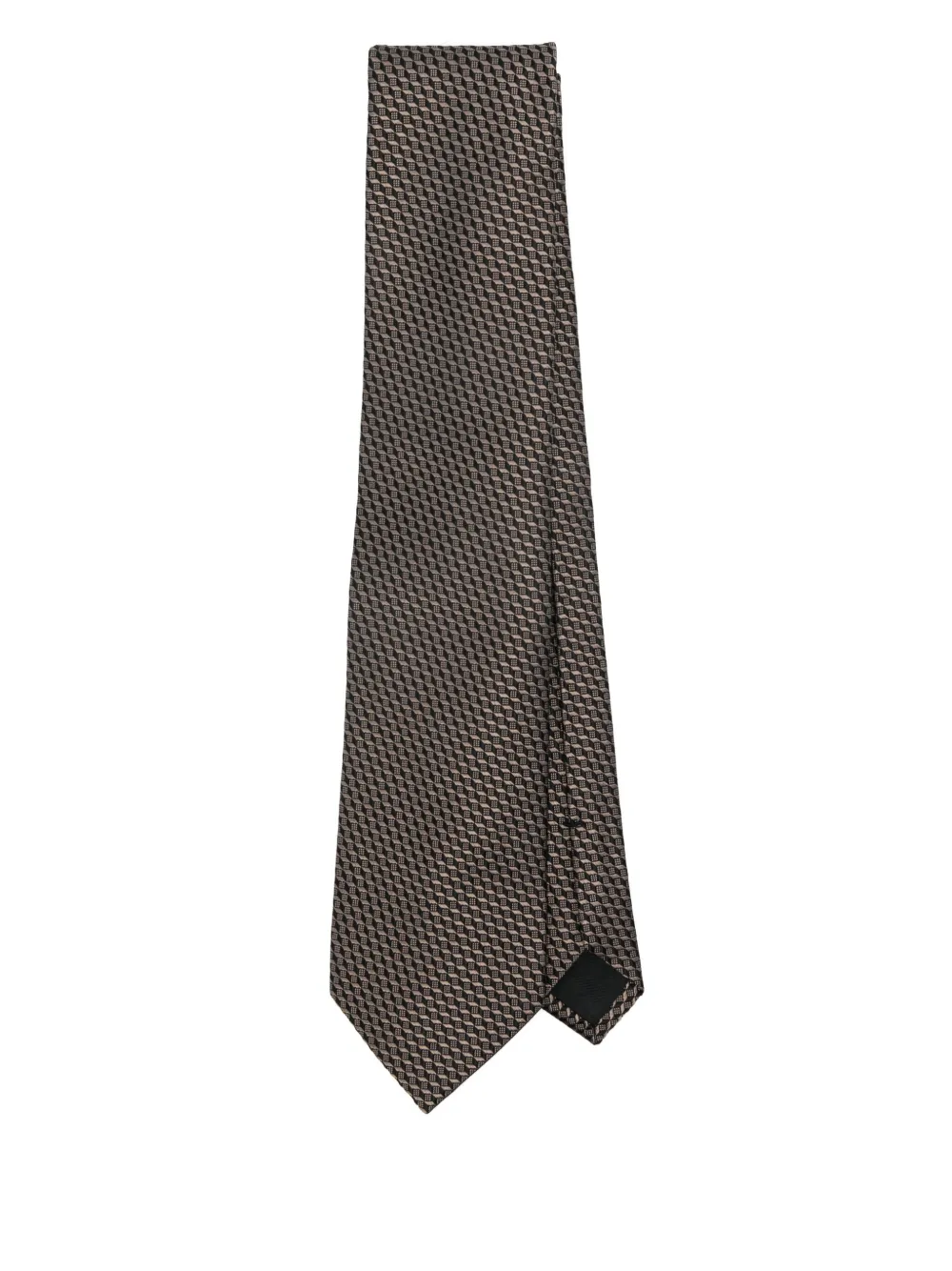 patterned tie