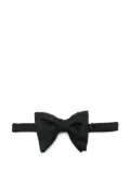 TOM FORD textured bow tie - Black