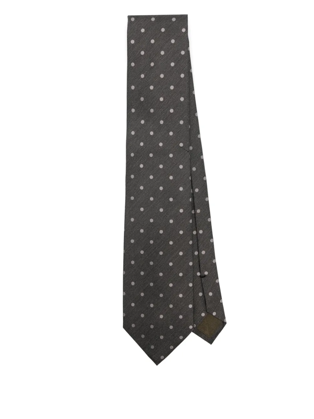 TOM FORD cravate à pois | tons neutres | Image 1
