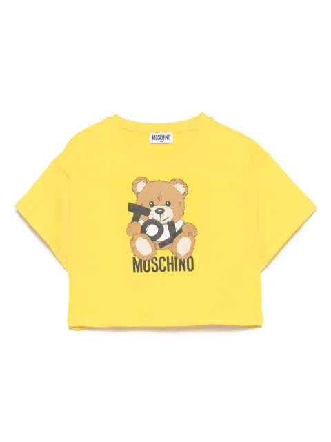 Moschino Kids playera con motivo Teddy Bear
