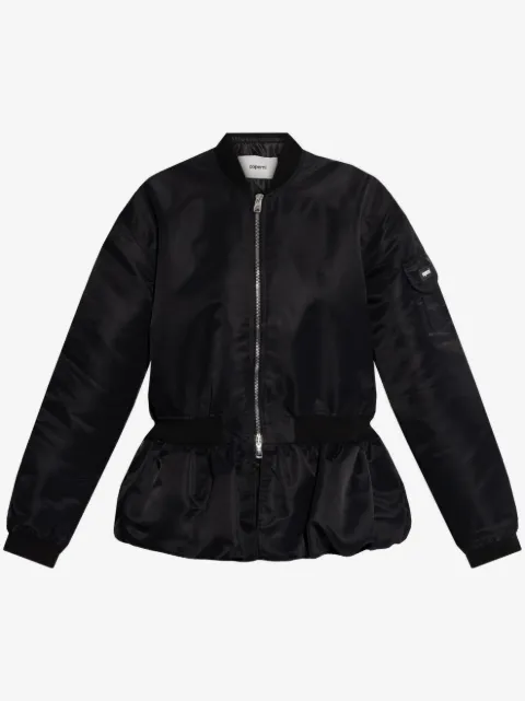 Coperni chamarra bomber con dobladillo fruncido