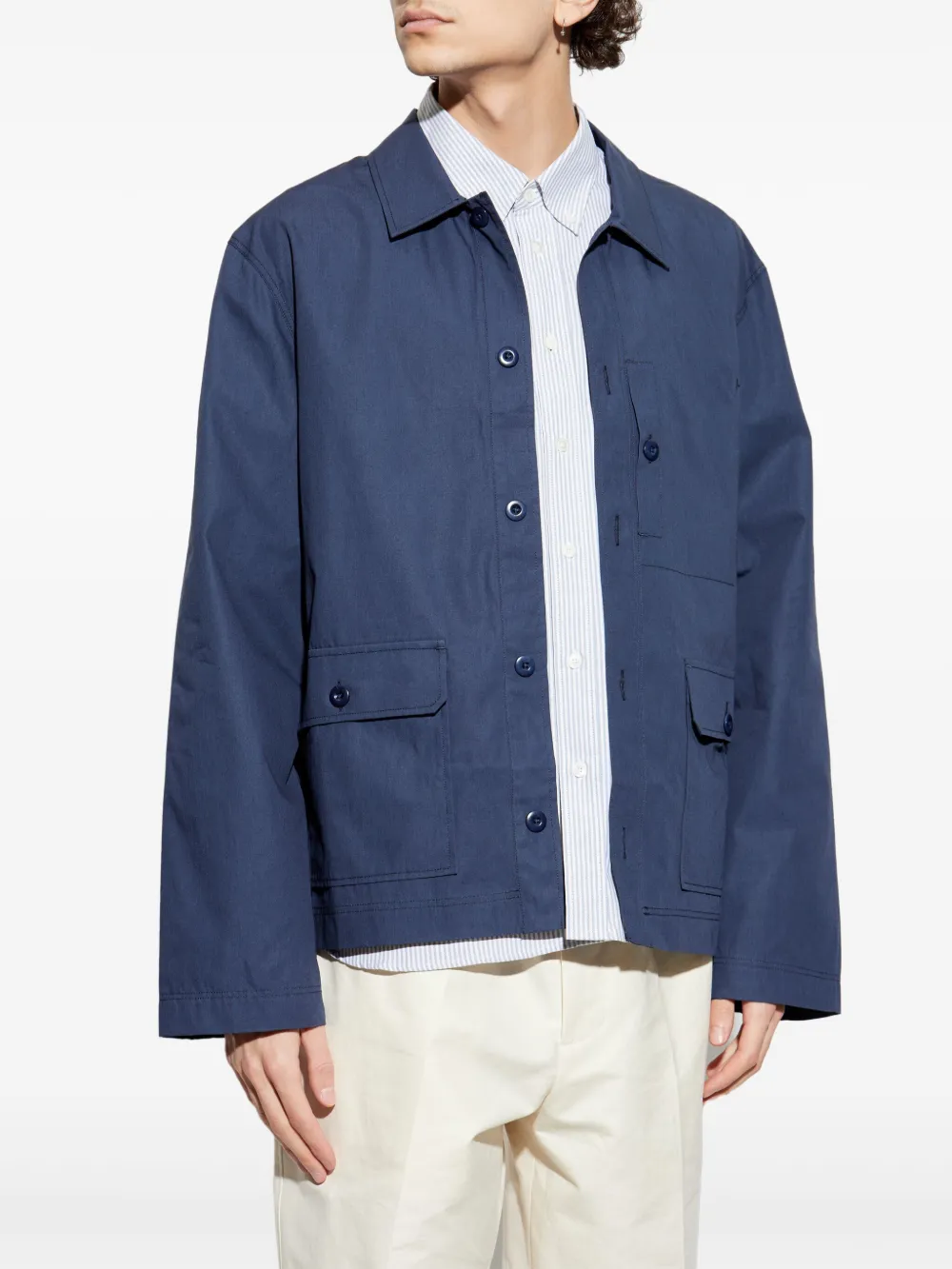 OFFICINE GENERALE GIBSON SHIRT JACKET