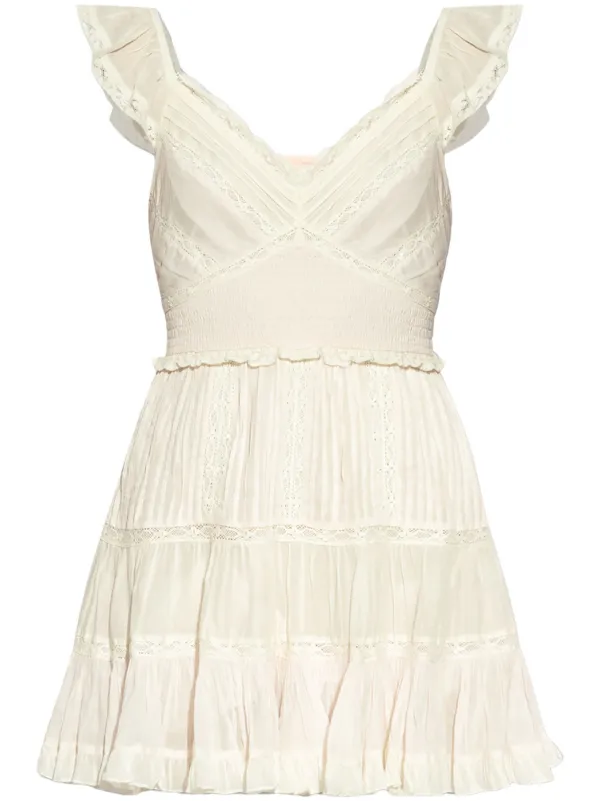 LoveShackFancy Presline Dress | Neutrals | FARFETCH