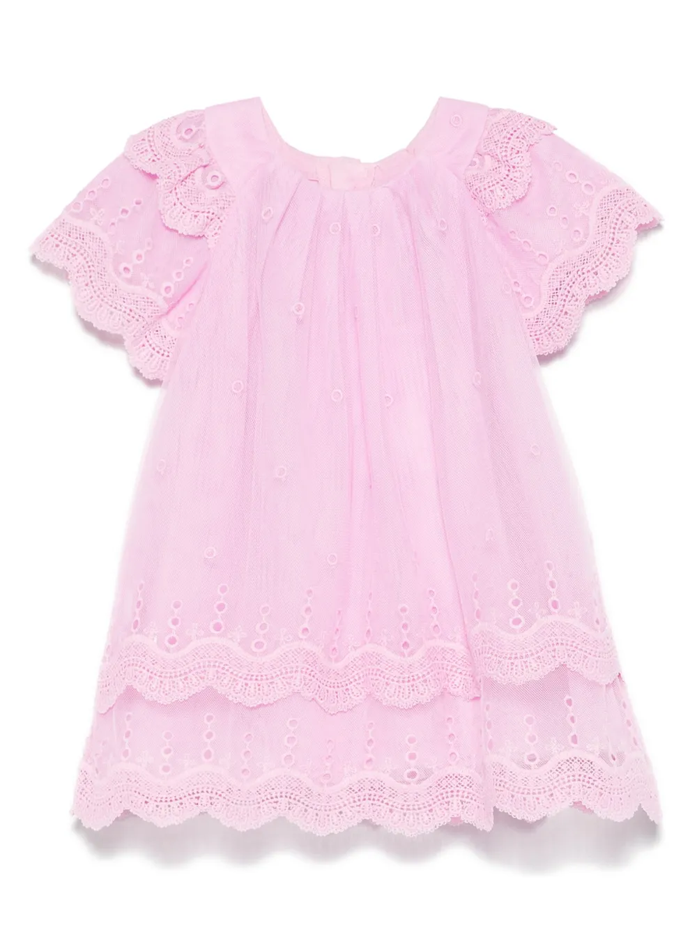 Mayoral Tulen jurk Roze
