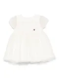 Mayoral glitter-detail dress - Neutrals