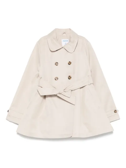 Mayoral gabardina con doble botonadura