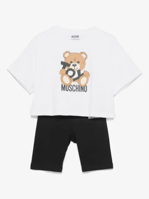 Moschino Kids set de shorts con motivo Teddy Bear