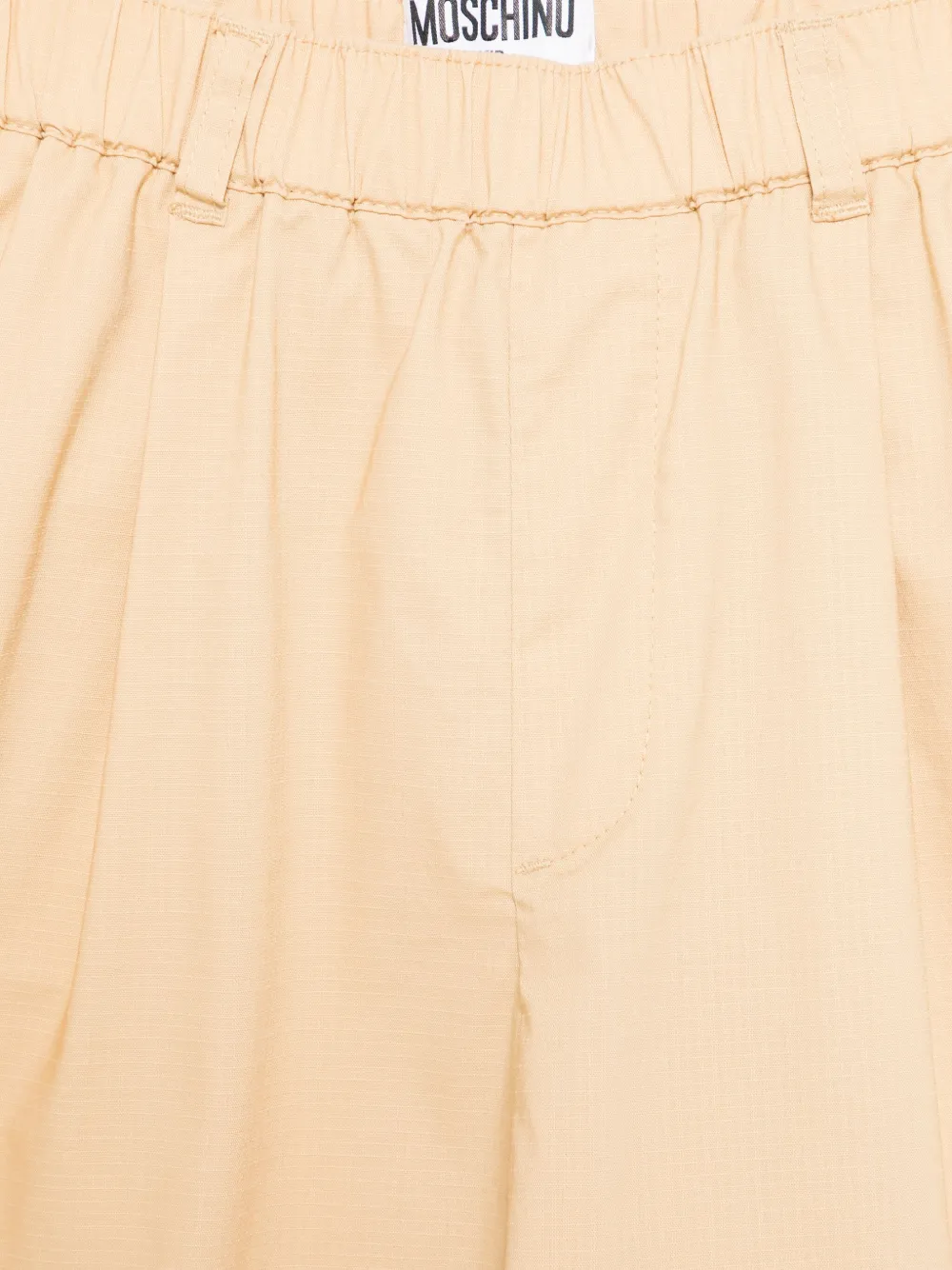 Moschino Kids Ripstop broek Beige