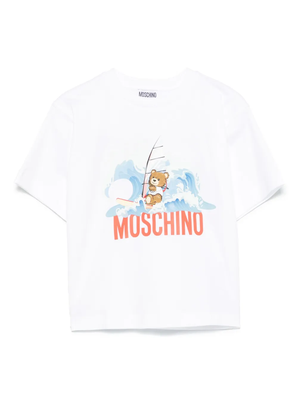 Moschino Kids Teddy Bear-print T-shirt | White | Image 1