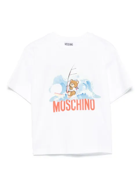 Moschino Kids Teddy Bear-print T-shirt
