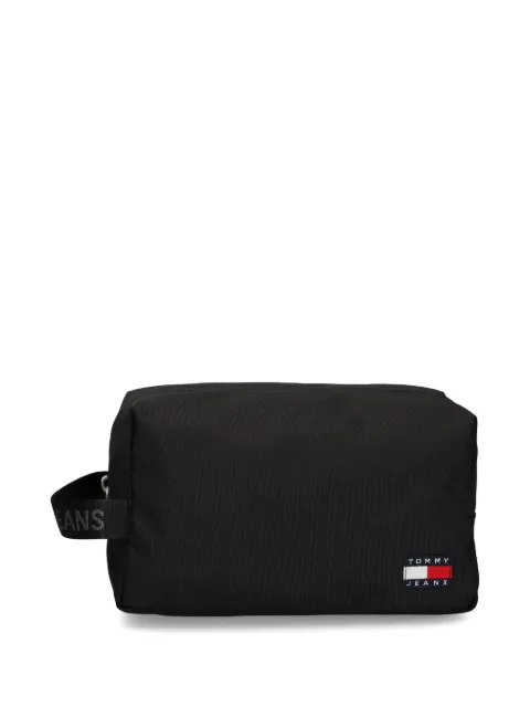 Tommy Hilfiger logo-patch wash bag