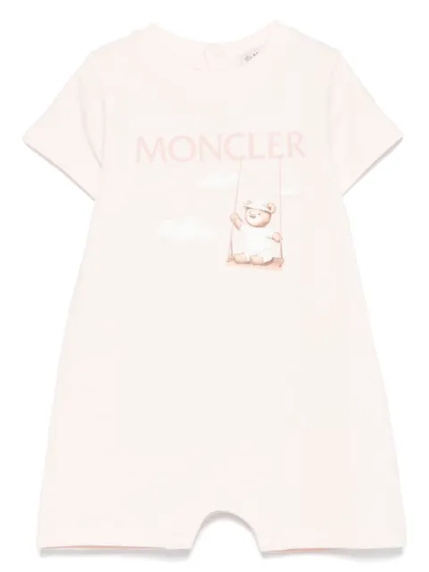 Moncler Enfant رومبر بطبعة دب جرافيك