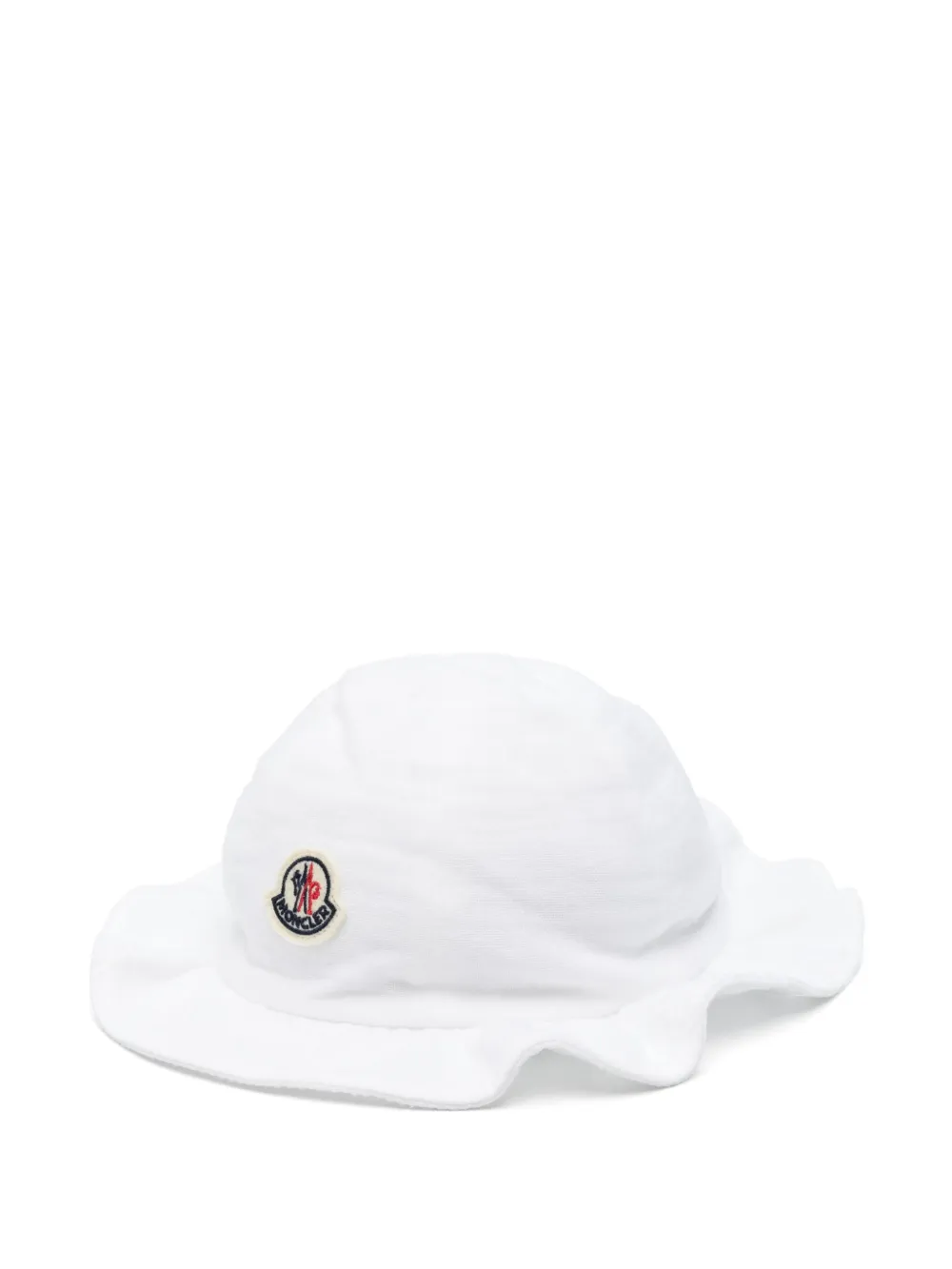 Moncler Enfant bob à patch logo | blanc | Image 1