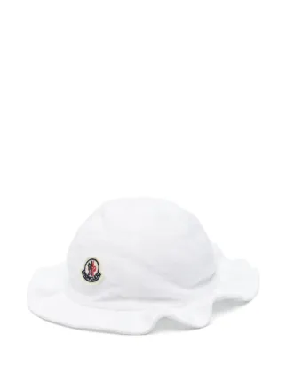 MONCLER モンクレール　キッズ　バケットハット Moncler Enfant バケットハット | ホワイト | FARFETCH JP