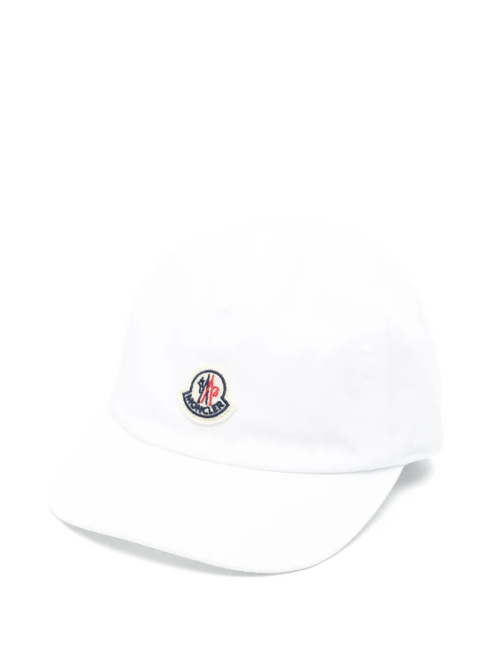 Moncler Enfant logo-patch cap | White | Image 1