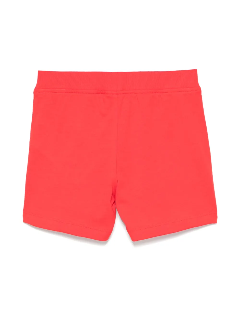 Moschino Kids Katoenen trainingsshorts - Rood