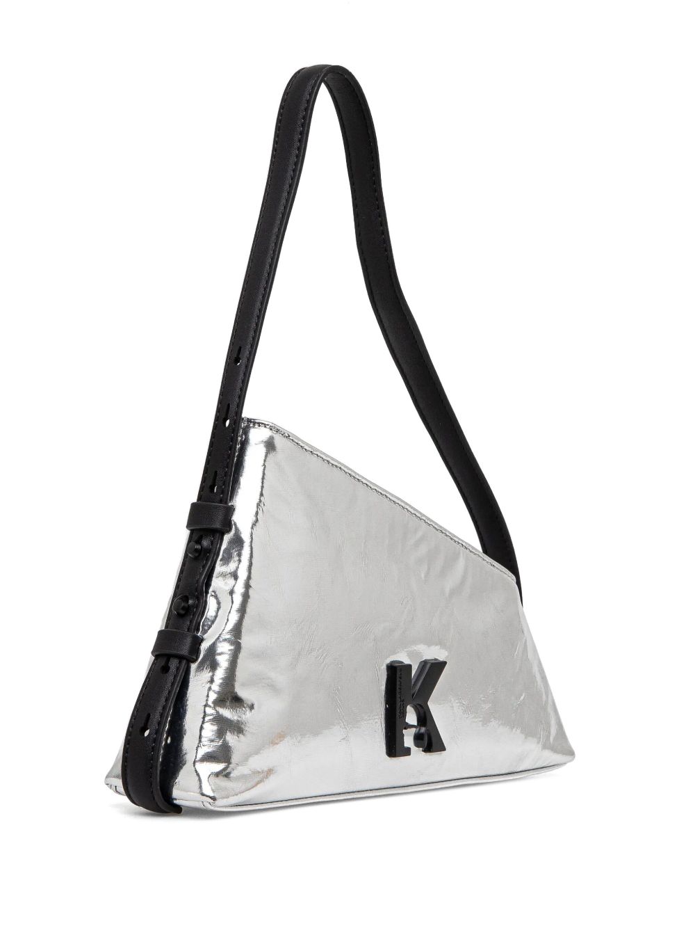 Karl Lagerfeld Jeans Geo shoulder bag - Zilver