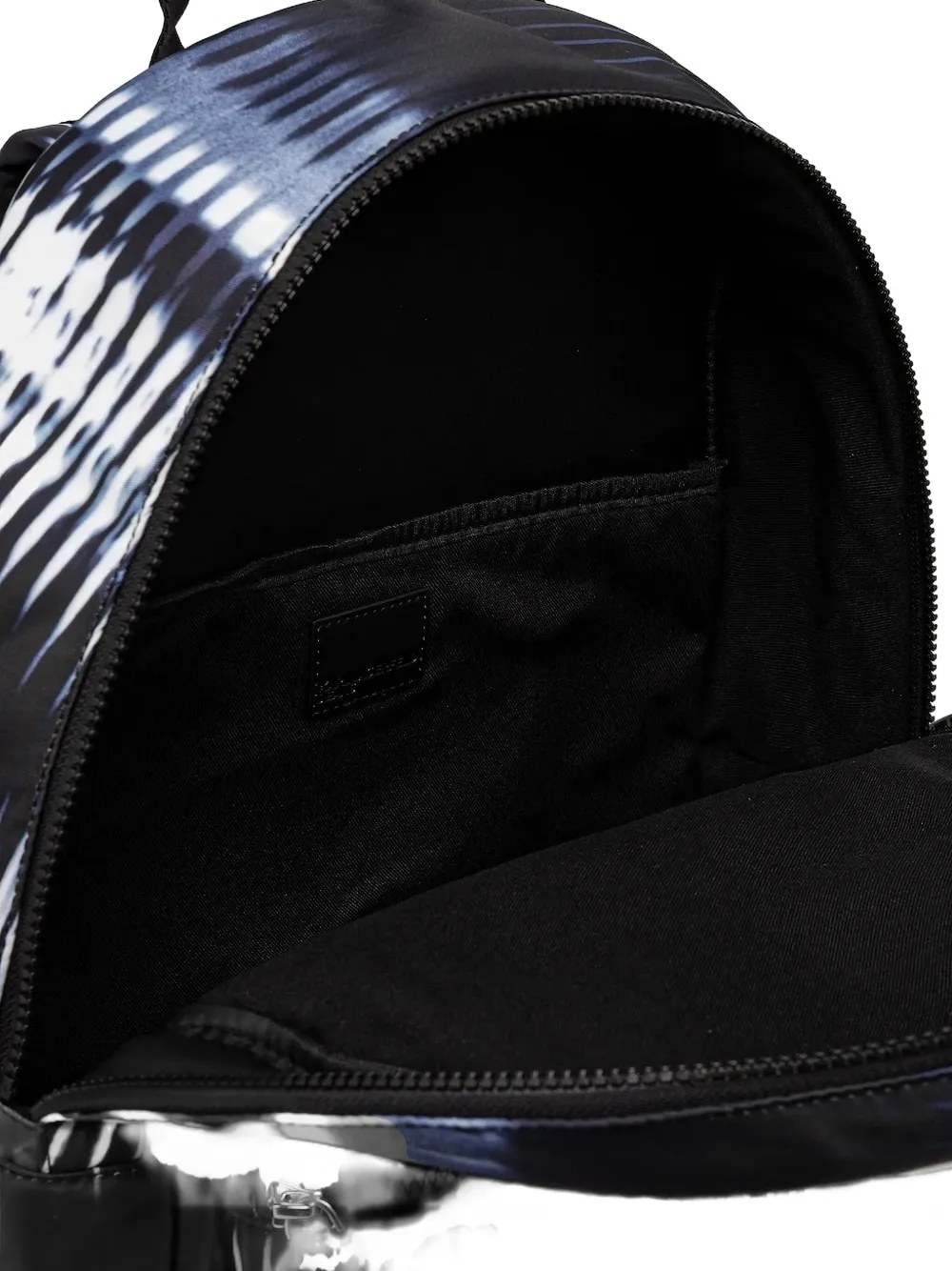 Karl Lagerfeld Jeans Gestreepte rugzak Zwart