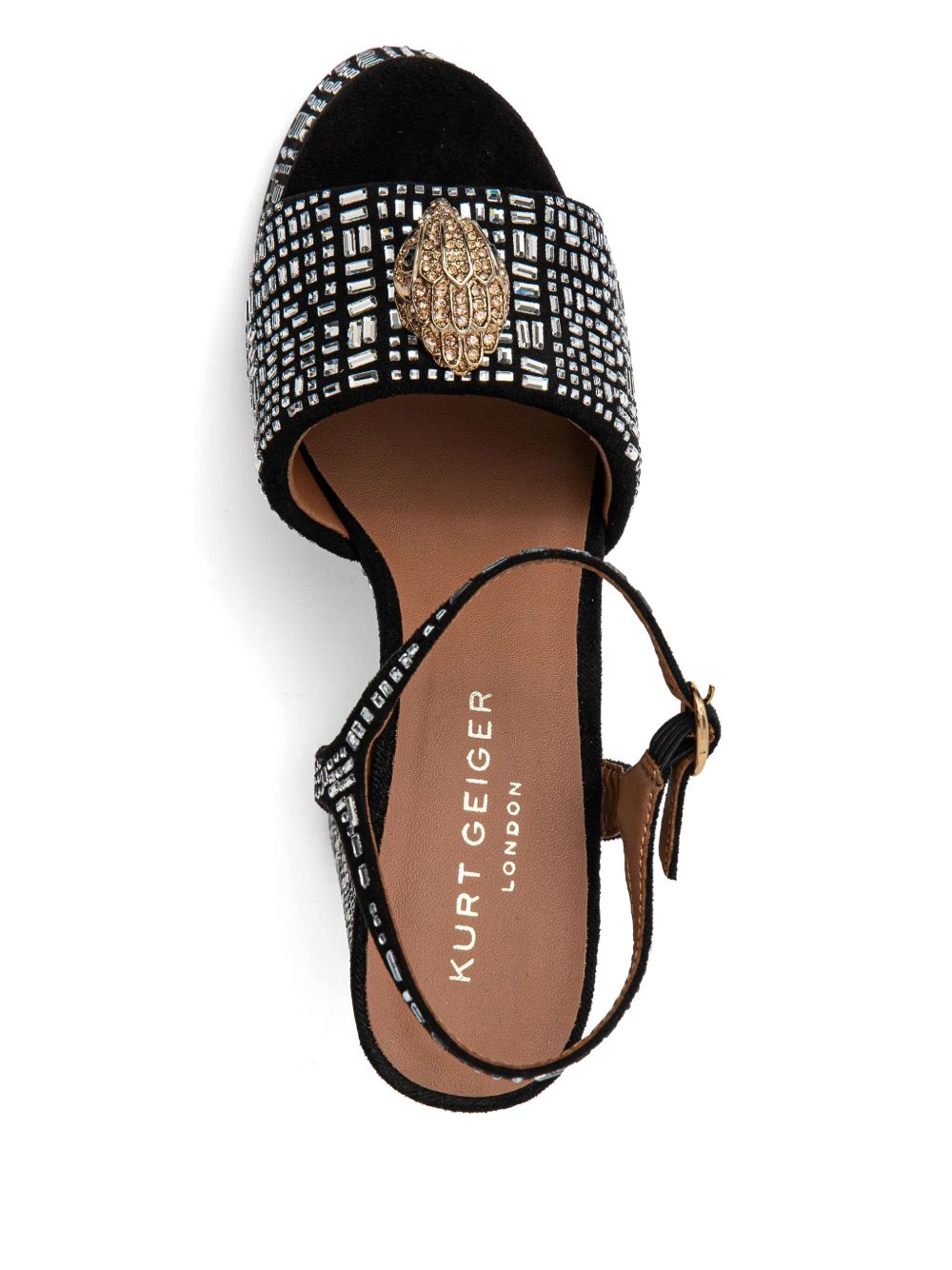 Kurt Geiger London 135mm Kensington sandals Black