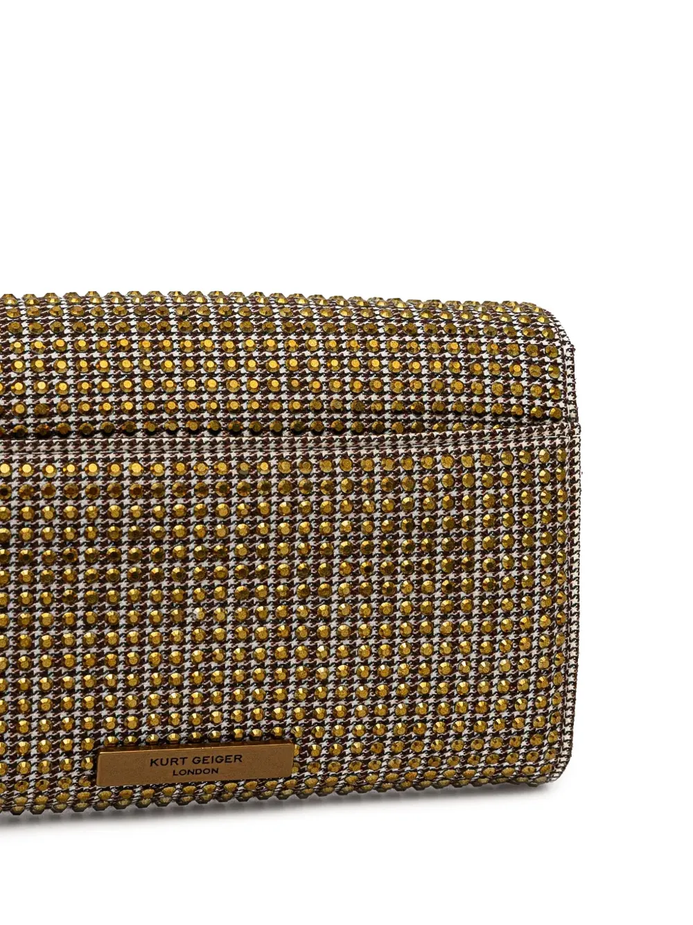 Kurt Geiger Wallet  London Woman Color Beige In Gold