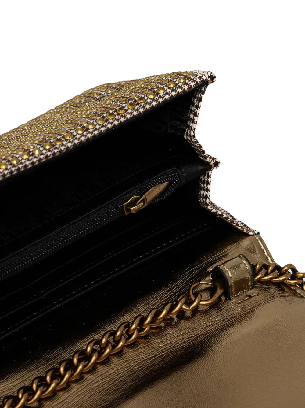 Kurt Geiger Wallet  London Woman Color Beige In Gold