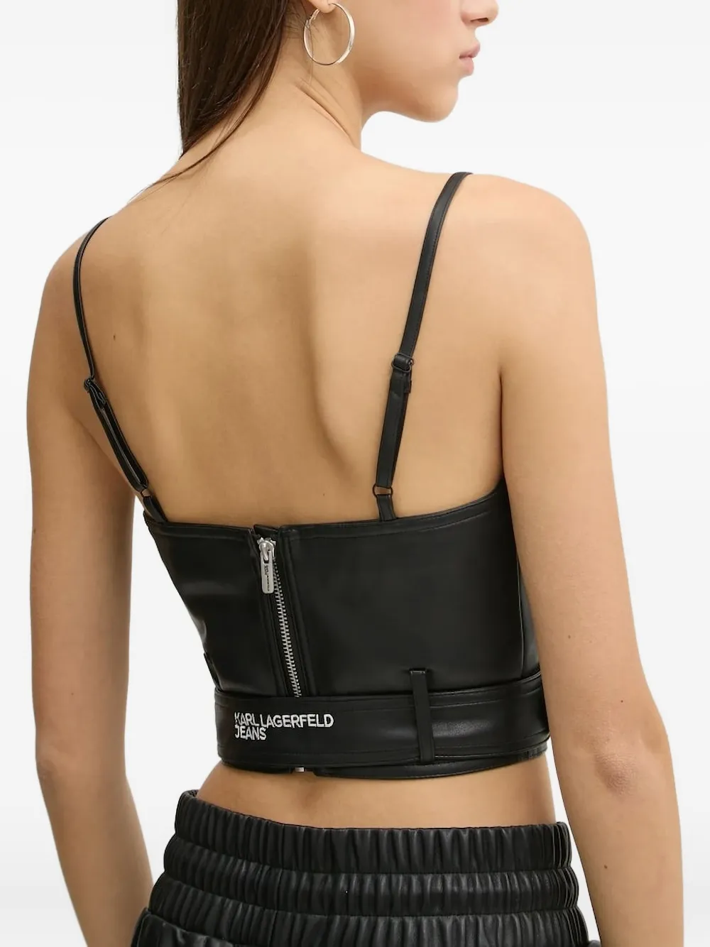Karl Lagerfeld Jeans cropped bustier top | 민소매 & 탱크 탑 | Image 2