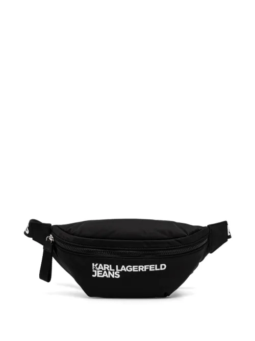 Sac banane à logo appliqué - Karl Lagerfeld Jeans - Modalova